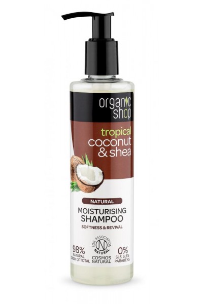 Organic Shop Organic Shop - Kokos & Maslovník - Hydratačný šampón 280 ml 280 ml