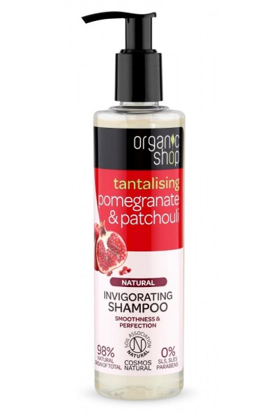 Organic Shop Organic Shop - Granátové jablko & Pačuli - Povzbudzujúci šampón 280 ml 280 ml