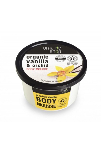 Organic Shop Organic Shop - Vanilka & Orchidea - Telový krém 250 ml 250 ml
