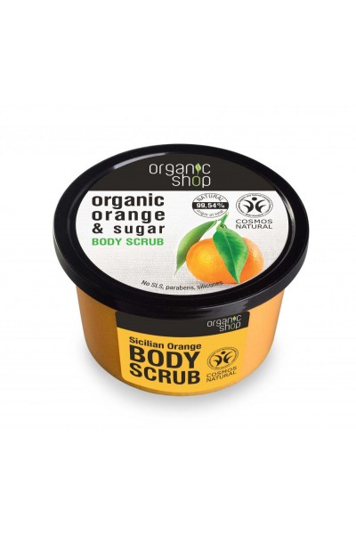 Organic Shop Organic Shop - Sicílsky pomaranč - Telový peeling 250 ml 250 ml