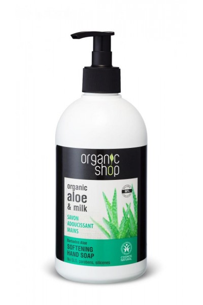 Organic Shop Organic Shop - Barbadosské Aloe - Mydlo na ruky 500 ml 500 ml