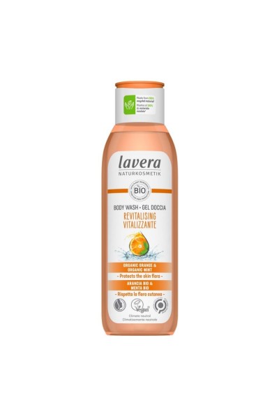 Lavera Revitalizujúci sprchový gél s pomarančovo-mätovou vôňou 250 ml