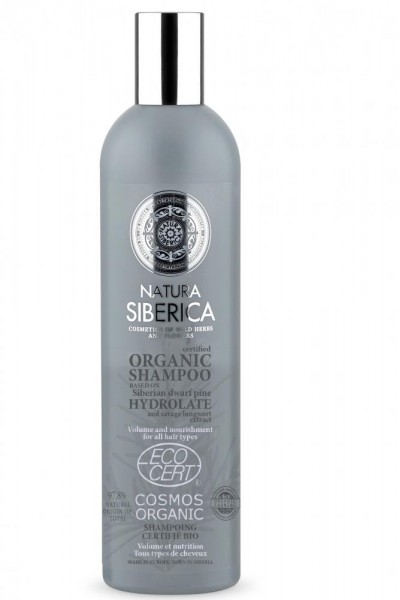 Natura Siberica Šampón Hydrolate – objem a starostlivosť pre všetky typy vlasov 400 ml