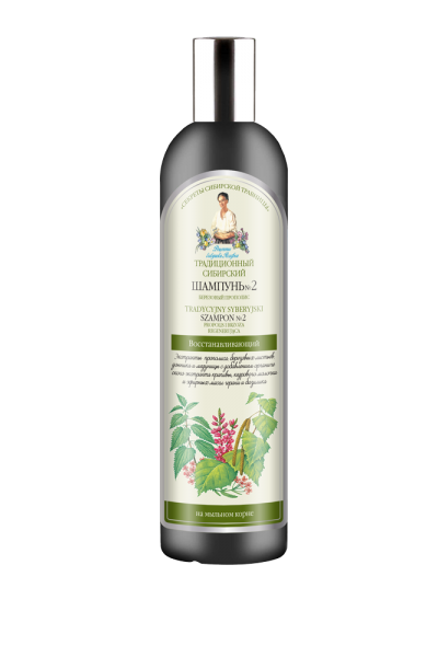 Natura Siberica Agafja šampón na vlasy č. 2 – Brezový propolis 550 ml
