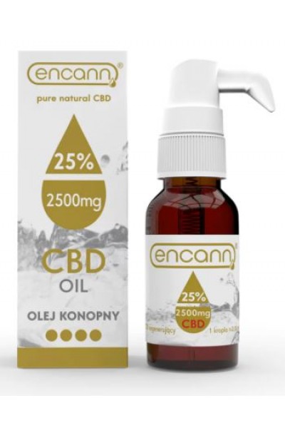 Encann CBD konopný olej 25% full spectrum 10 ml