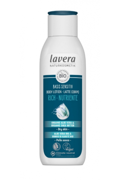 Lavera Extra vyživujúce telové mlieko 250 ml Basis Sensitiv 250 ml