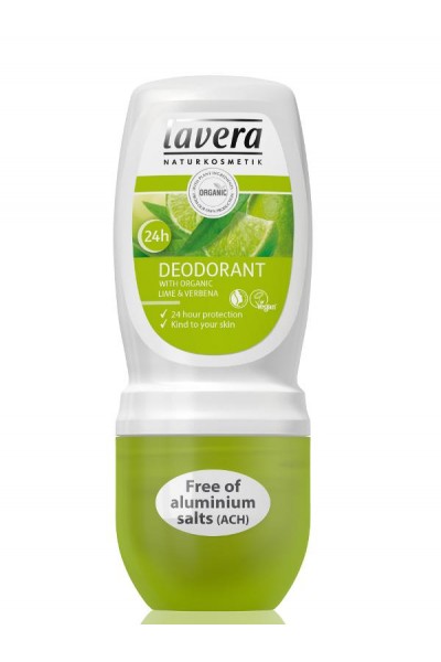 Lavera Jemný Deodorant roll-on BIO Verbena a BIO Limetka 50 ml