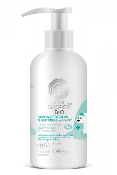 Natura Siberica Little Siberica - organické certifikované mydlo pre deti na každodennú starostlivosť 250 ml