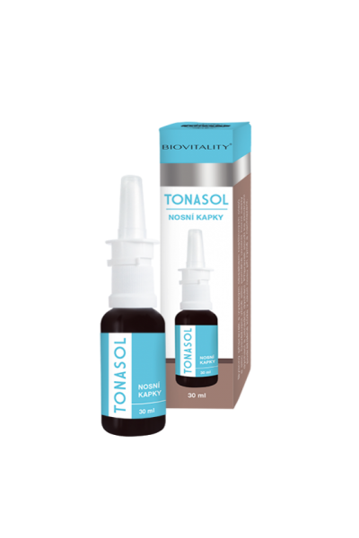 TOPVET Tonasol - prírodné nosové kvapky 30 ml 